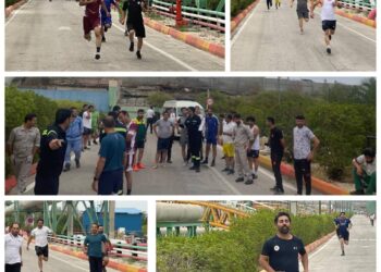 مسابقات دوومیدانی کارکنان پتروشیمی جم برگزار شد